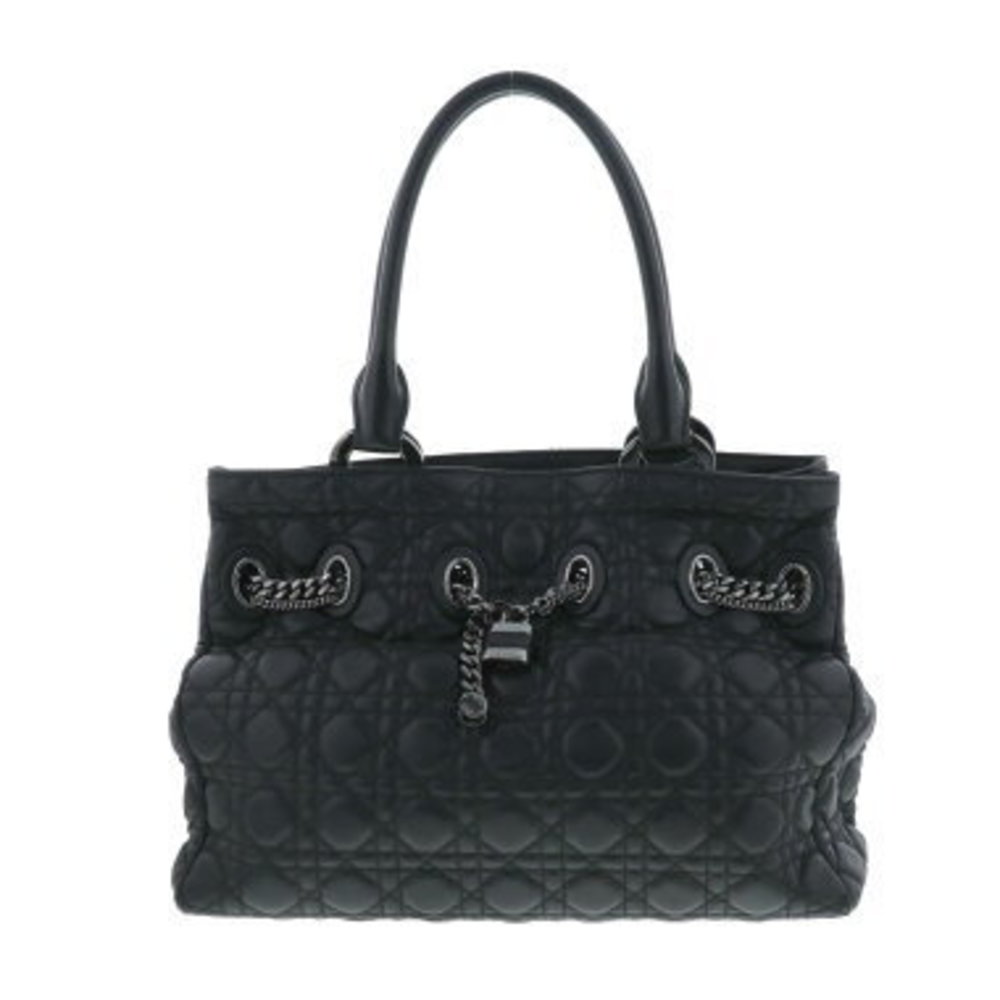 Christian Dior Lady Canage Lambskin Handbag
